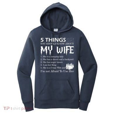5 Things You Should Know About My Wife Women's Hoodie