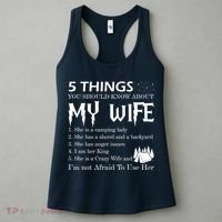 5 Things You Should Know About My Wife Women's Tank Top thumb 3
