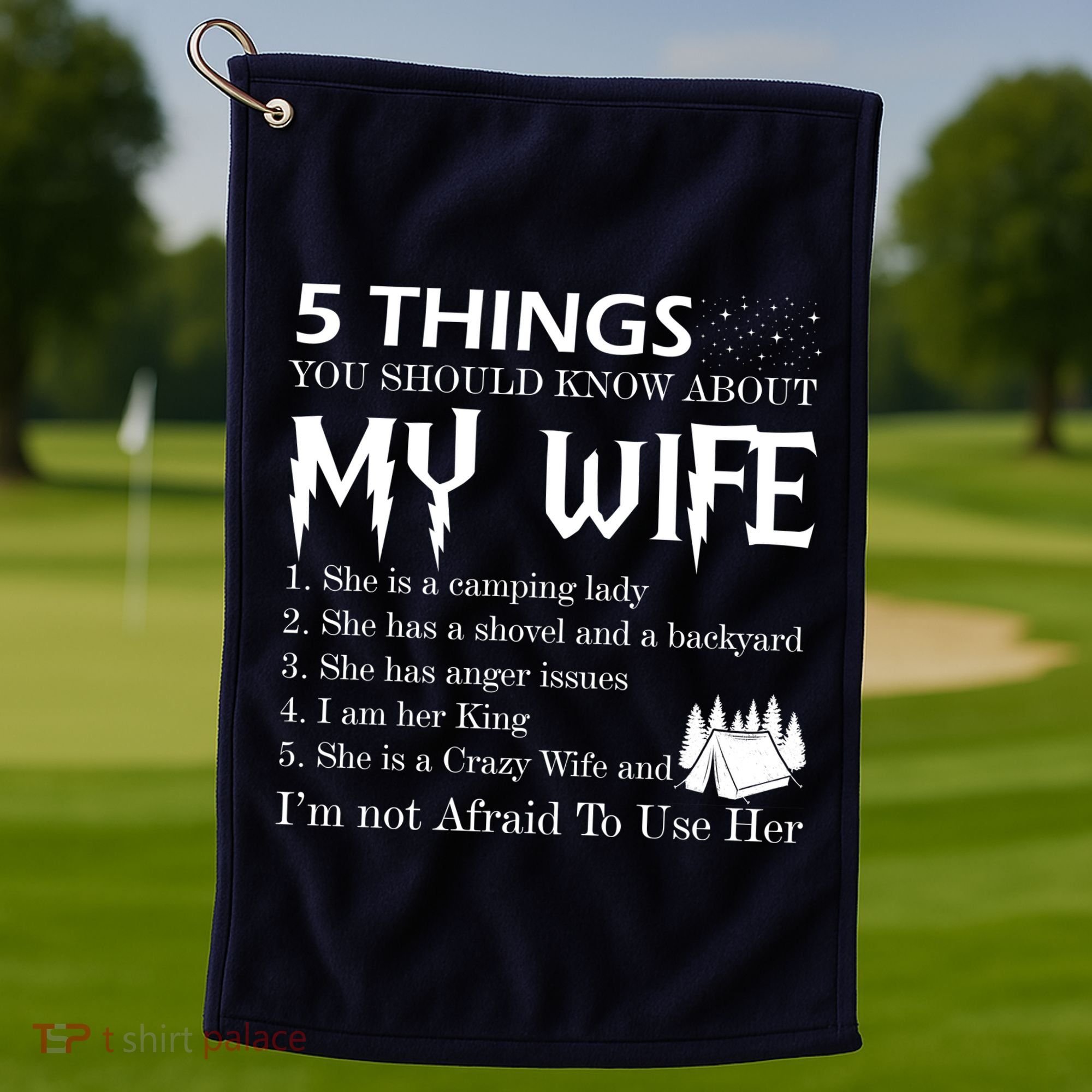 5 Things You Should Know About My Wife Golf Towel