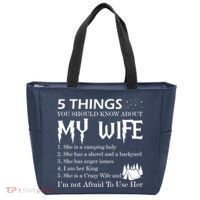 5 Things You Should Know About My Wife Tote Bag thumb 0