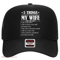 5 Things You Should Know About My Wife Funny Hat thumb 0