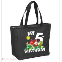 5 Year Old Farm My 5th Birthday Tote Bag thumb 2
