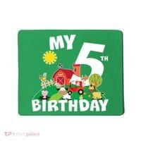 5 Year Old Farm My 5th Birthday Mousepad thumb 0