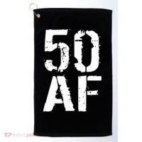 50 AF 50th Birthday Golf Towel thumb 0