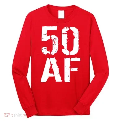 50 AF 50th Birthday Long Sleeve Shirt