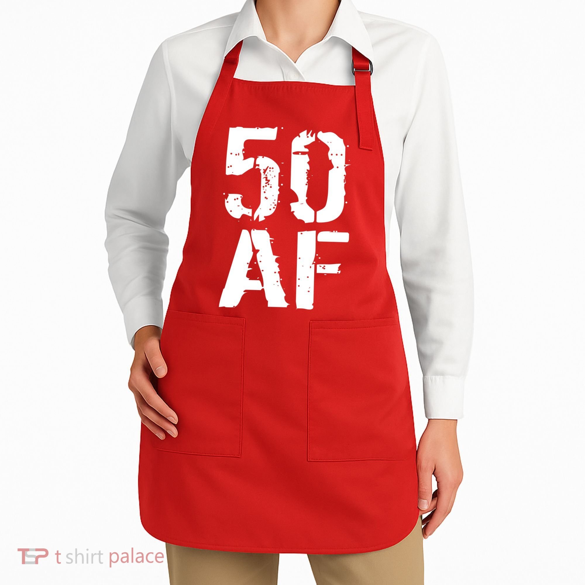 50 AF 50th Birthday Apron