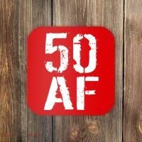 50 AF 50th Birthday Coaster thumb 0