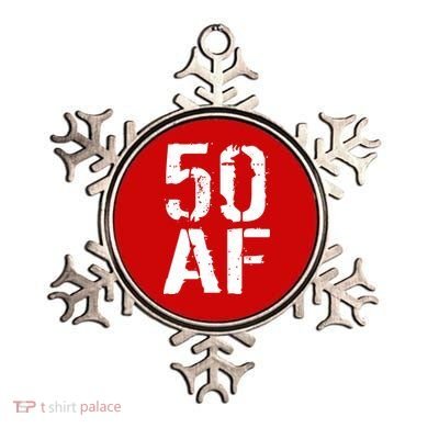 50 AF 50th Birthday Ornament
