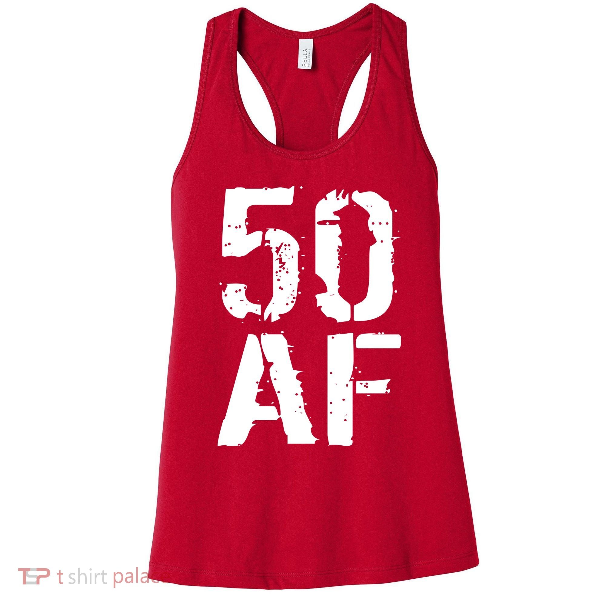50 AF 50th Birthday Women's Tank Top
