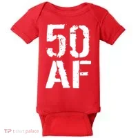 50 AF 50th Birthday Baby Bodysuit thumb 0