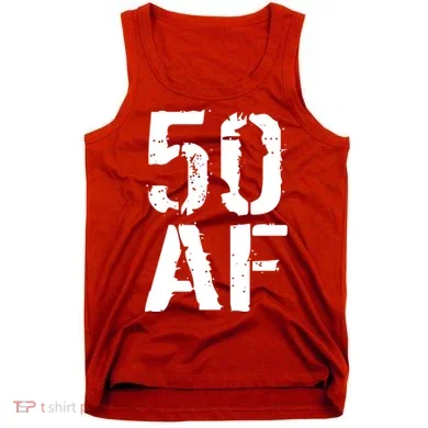 50 AF 50th Birthday Tank Top
