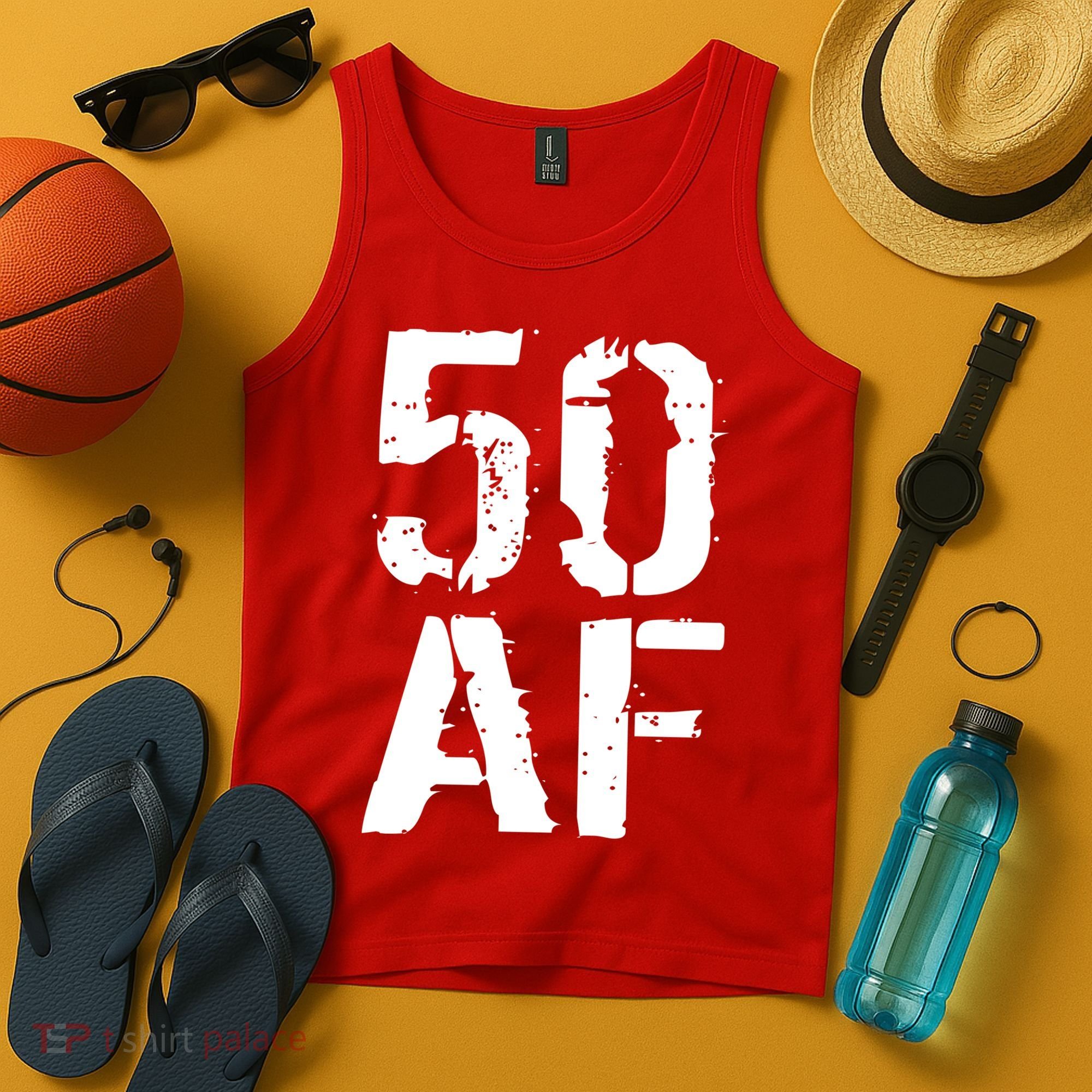 50 AF 50th Birthday Tank Top