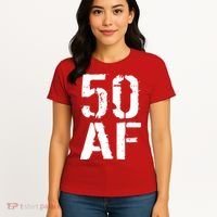 50 AF 50th Birthday Women's T-Shirt thumb 4