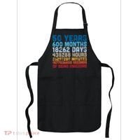50 Years Months Days Hours Minutes Seconds Of Being Awesome Apron thumb 0