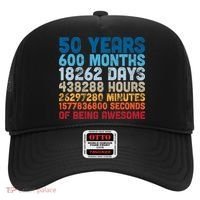 50 Years Months Days Hours Minutes Seconds Of Being Awesome Hat thumb 0