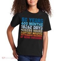 50 Years Months Days Hours Minutes Seconds Of Being Awesome Kids T-Shirt thumb 2