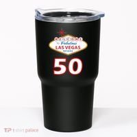 50 Years Old In Vegas - 50th Birthday Tumbler thumb 0