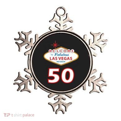 50 Years Old In Vegas - 50th Birthday Ornament