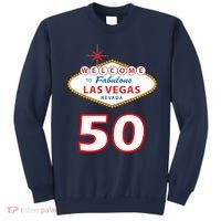 50 Years Old In Vegas - 50th Birthday Sweatshirt thumb 0