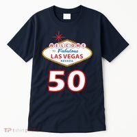50 Years Old In Vegas - 50th Birthday Tall T-Shirt thumb 0