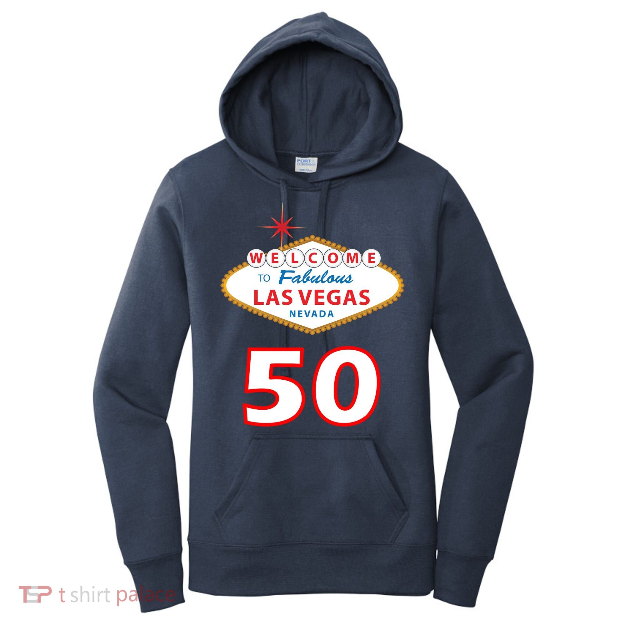 50 Years Old In Vegas - 50th Birthday Women's Hoodie