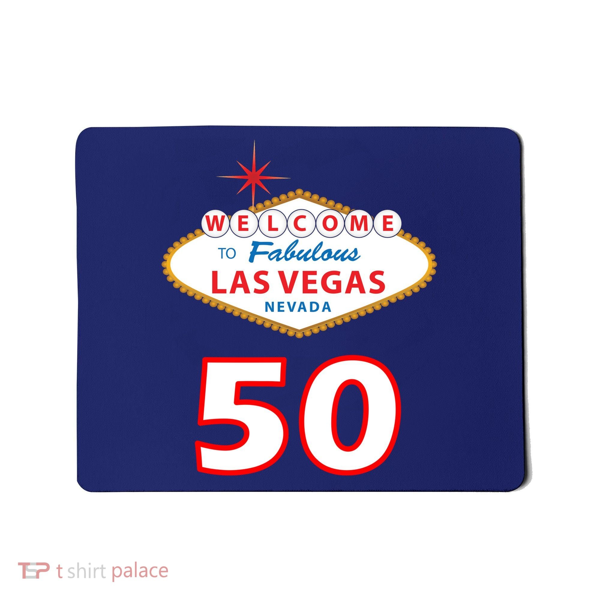 50 Years Old In Vegas - 50th Birthday Mousepad