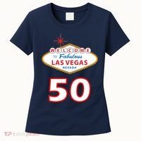 50 Years Old In Vegas - 50th Birthday Women's T-Shirt thumb 0