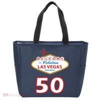 50 Years Old In Vegas - 50th Birthday Tote Bag thumb 0