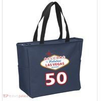 50 Years Old In Vegas - 50th Birthday Tote Bag thumb 2