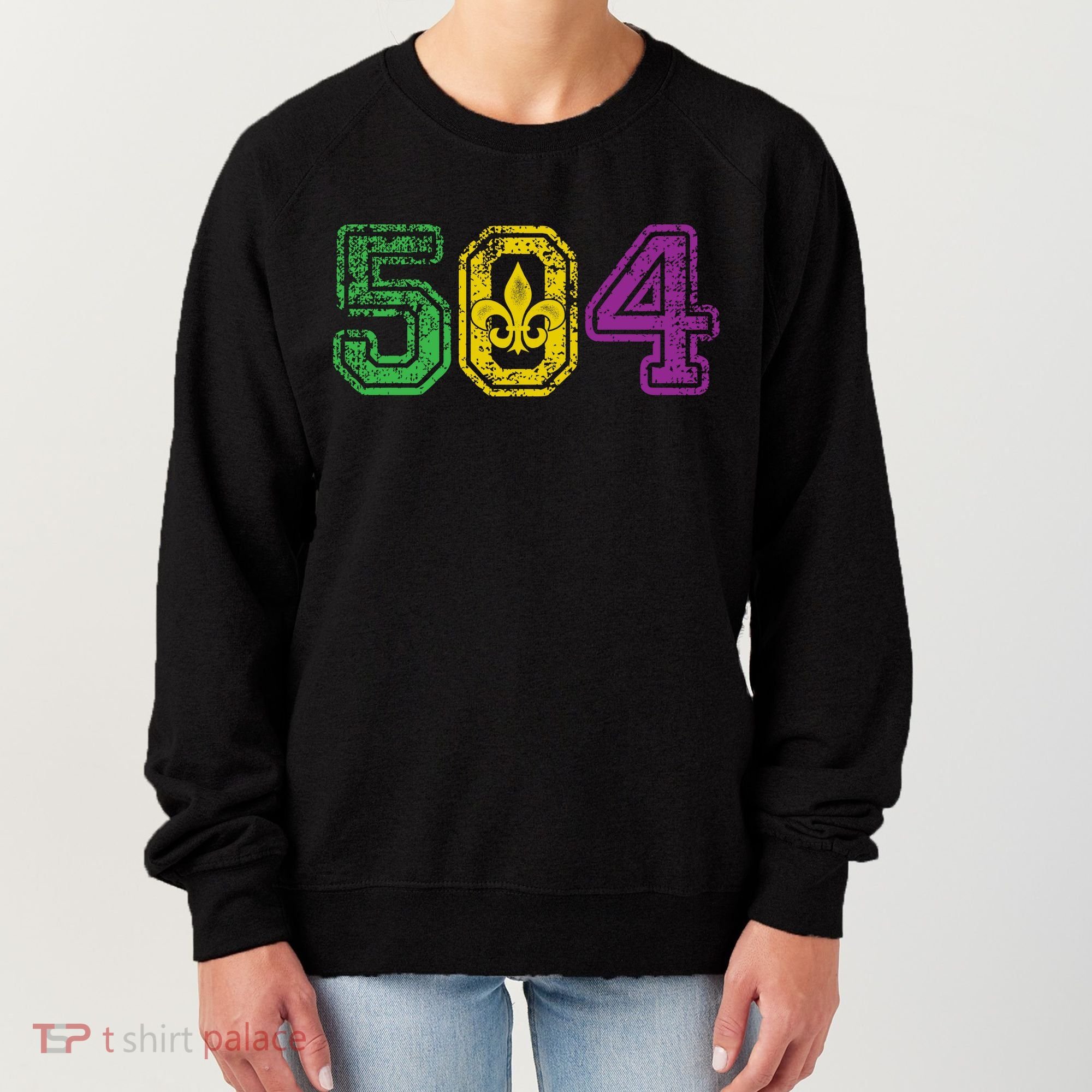 504 New Orleans Mardi Gras Women's Sweatshirt