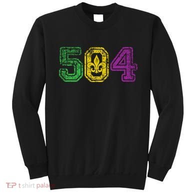 504 New Orleans Mardi Gras Sweatshirt