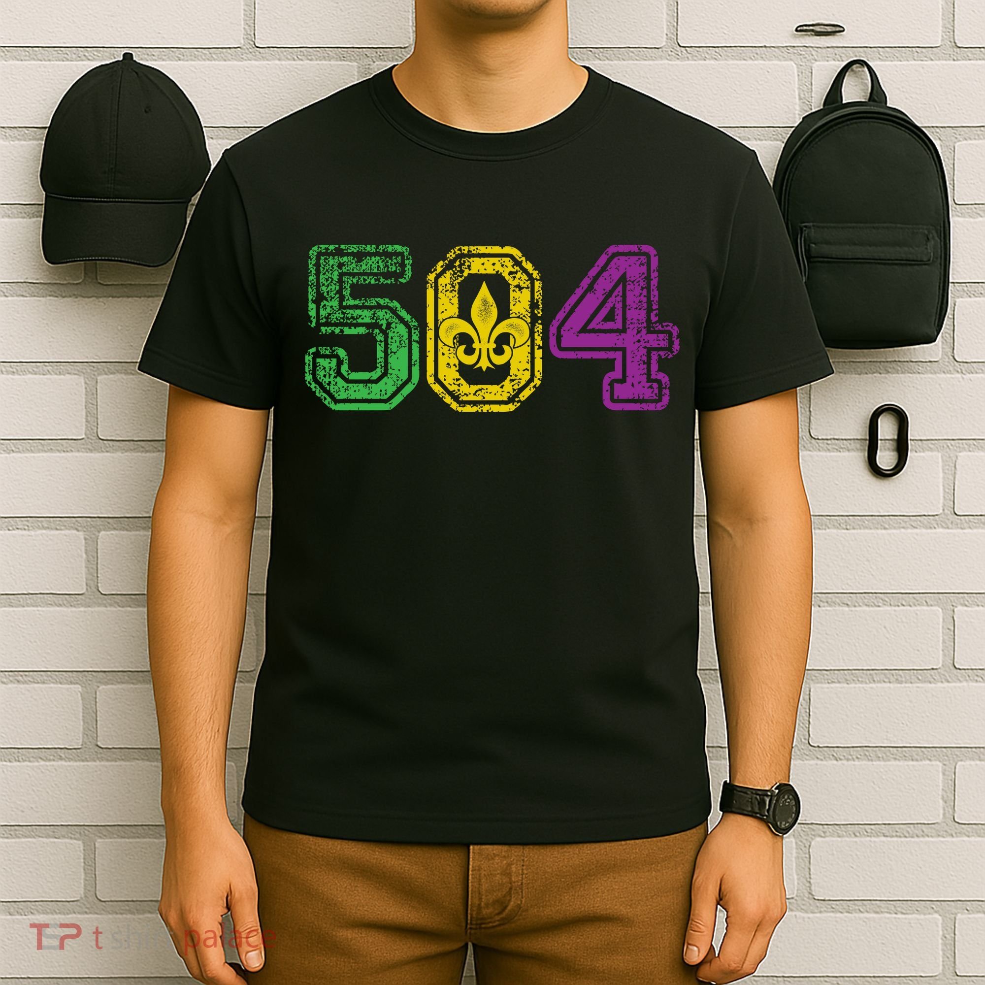504 New Orleans Mardi Gras T-Shirt