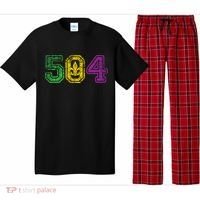 504 New Orleans Mardi Gras Pajama Set thumb 0