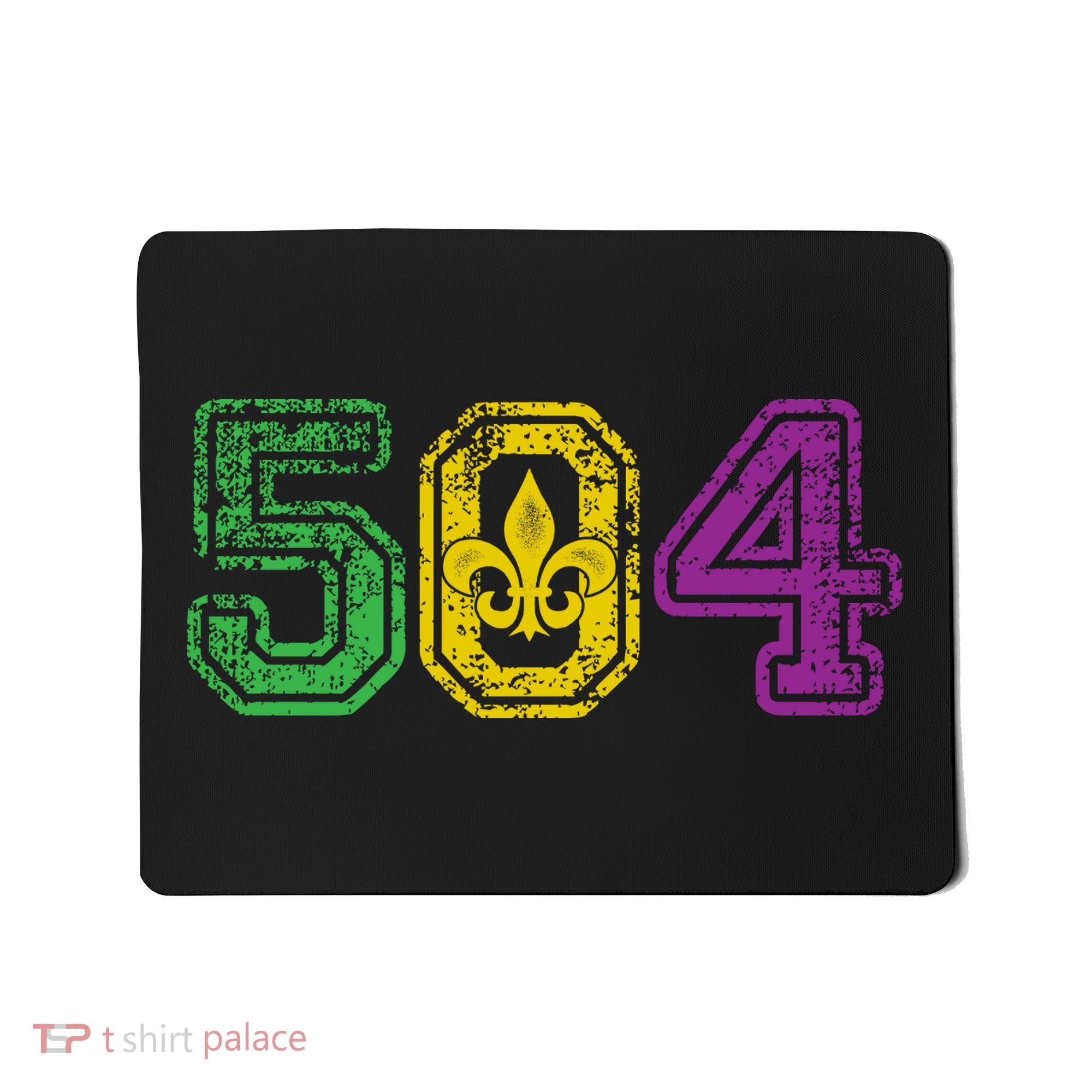 504 New Orleans Mardi Gras Mousepad