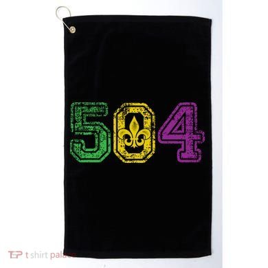 504 New Orleans Mardi Gras Golf Towel