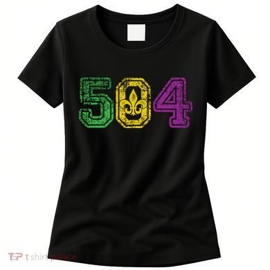 504 New Orleans Mardi Gras Women's T-Shirt