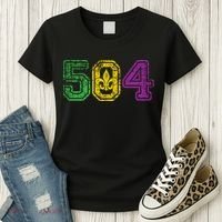504 New Orleans Mardi Gras Women's T-Shirt thumb 3