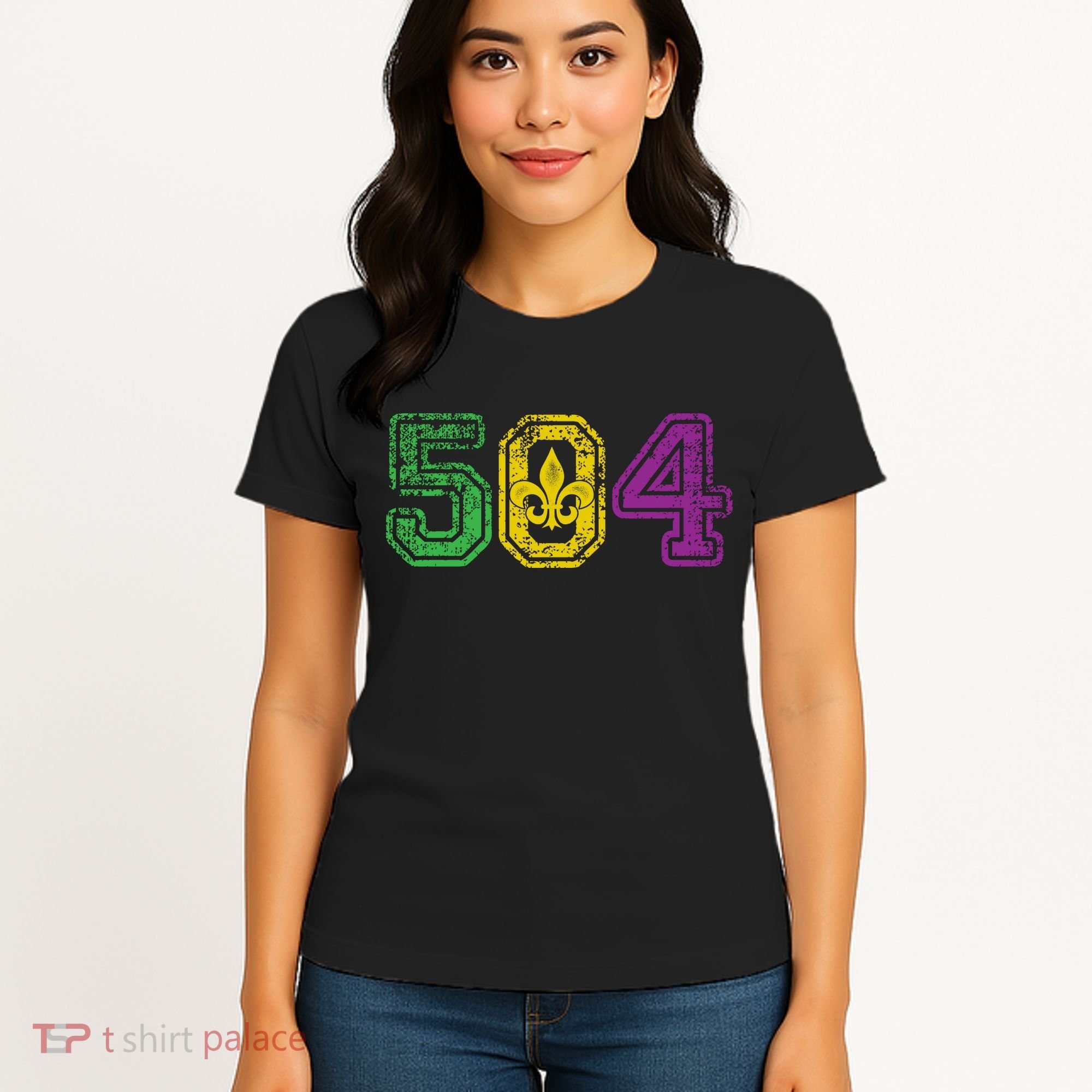 504 New Orleans Mardi Gras Women's T-Shirt