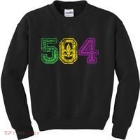 504 New Orleans Mardi Gras Kids Sweatshirt thumb 0
