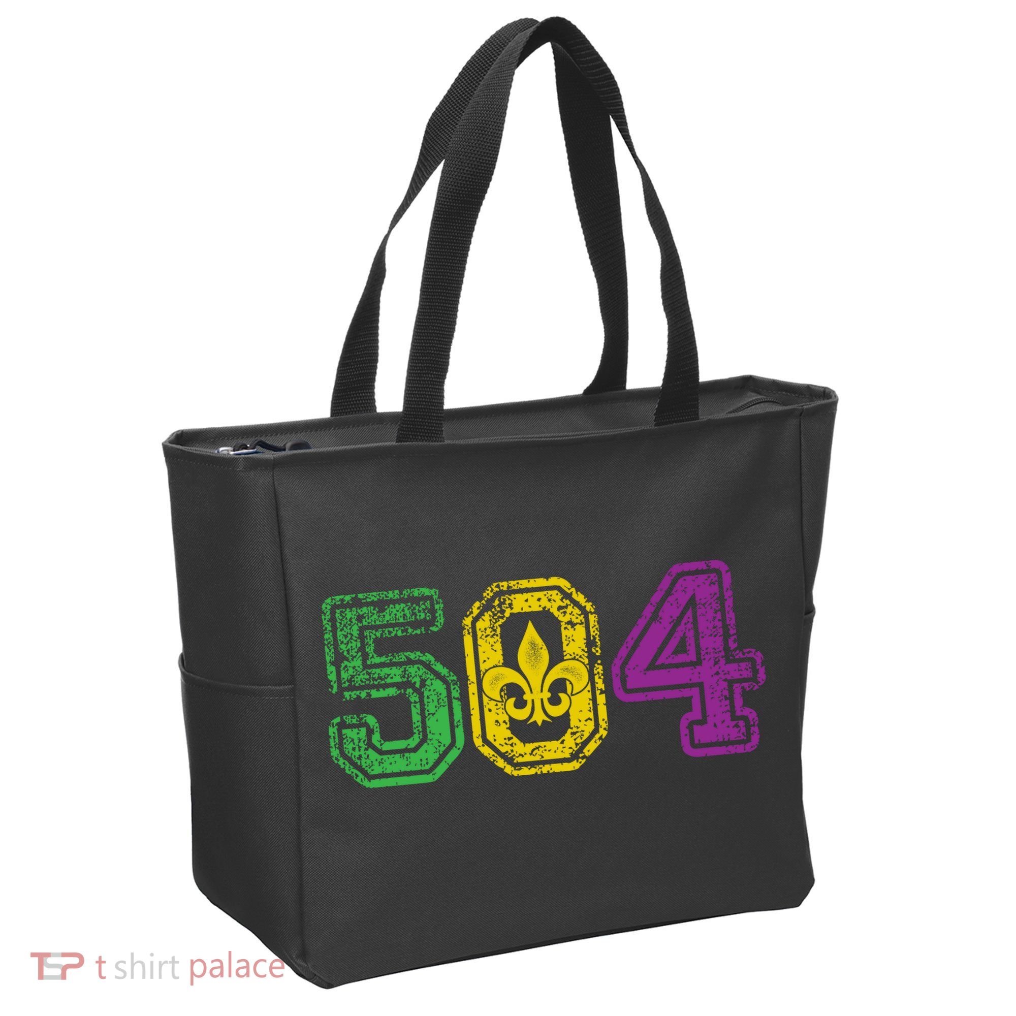 504 New Orleans Mardi Gras Tote Bag