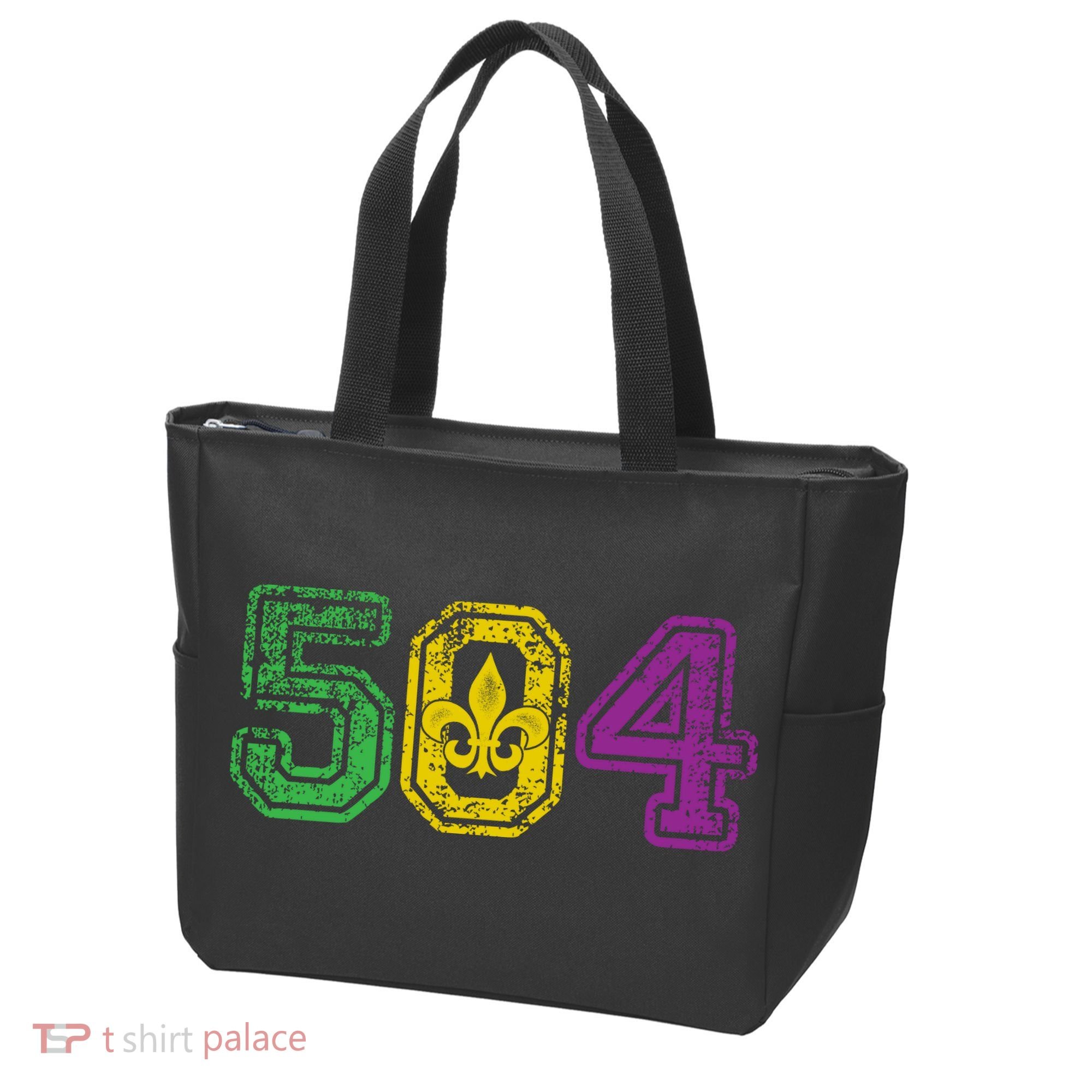 504 New Orleans Mardi Gras Tote Bag
