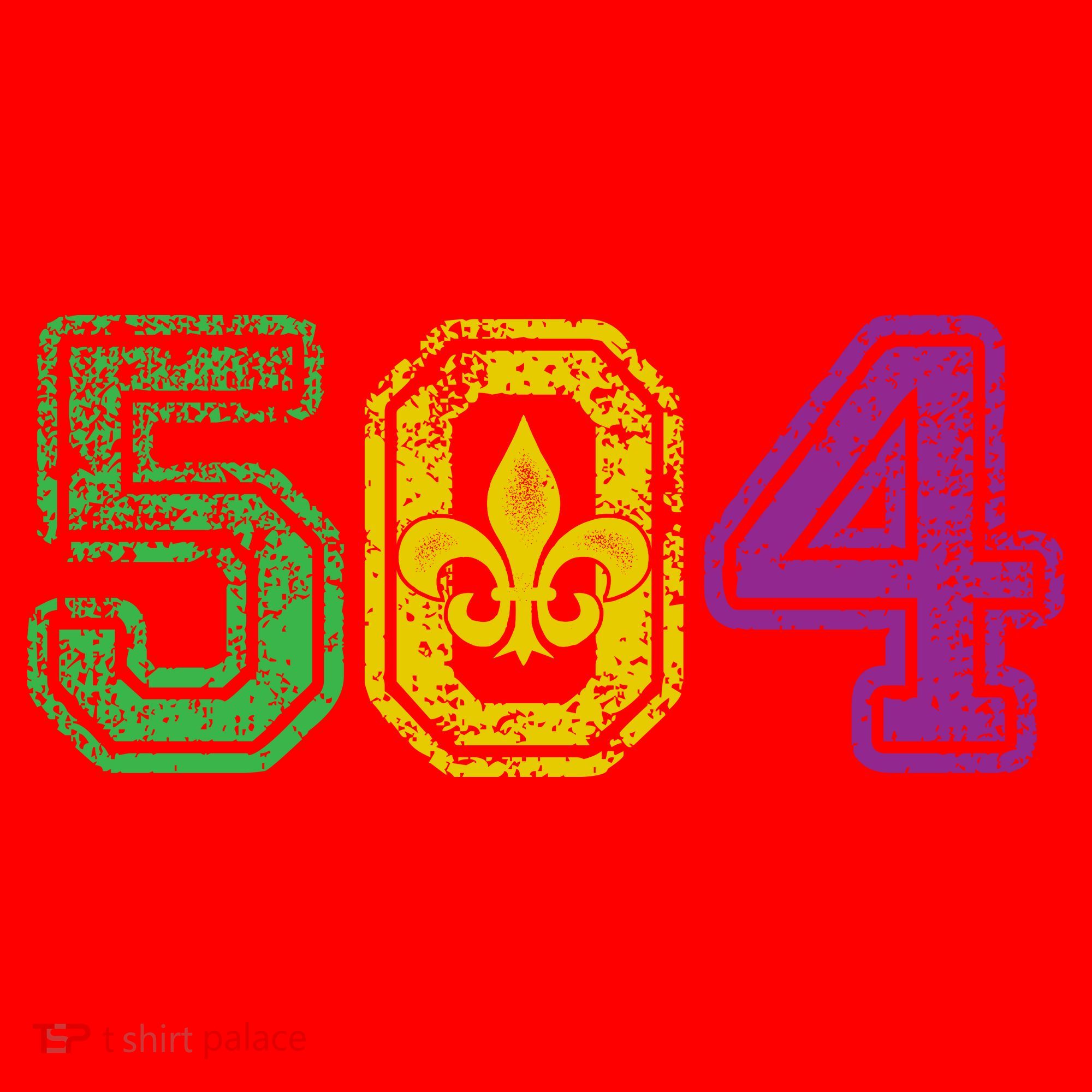 504 New Orleans Mardi Gras Santa Hat