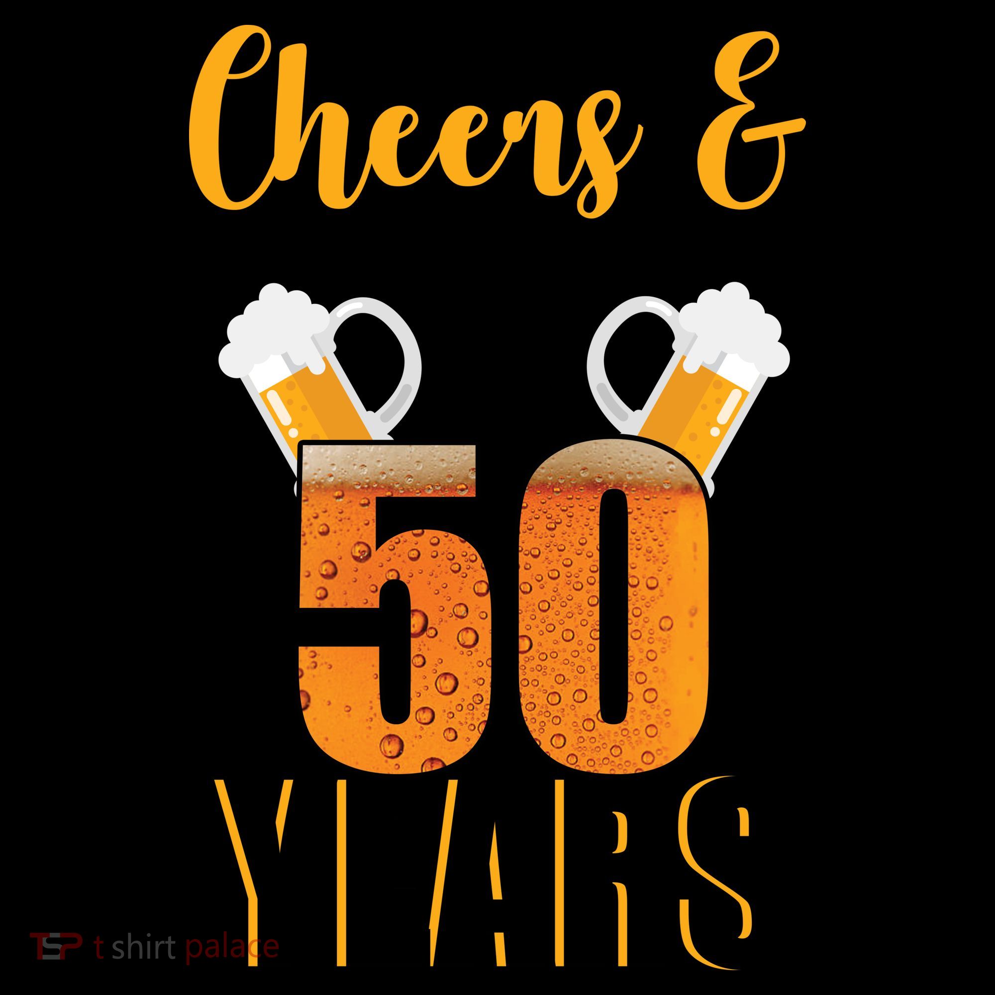 50th Birthday Cheers & Beers To 50 Years Coffee Mug