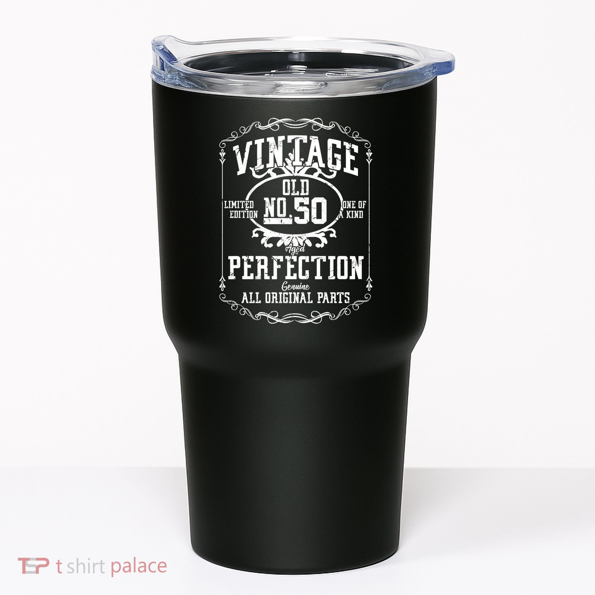50th Birthday Genuine All Original Parts Tumbler