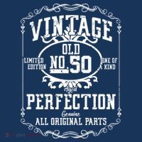 50th Birthday Genuine All Original Parts T-Shirt thumb 7