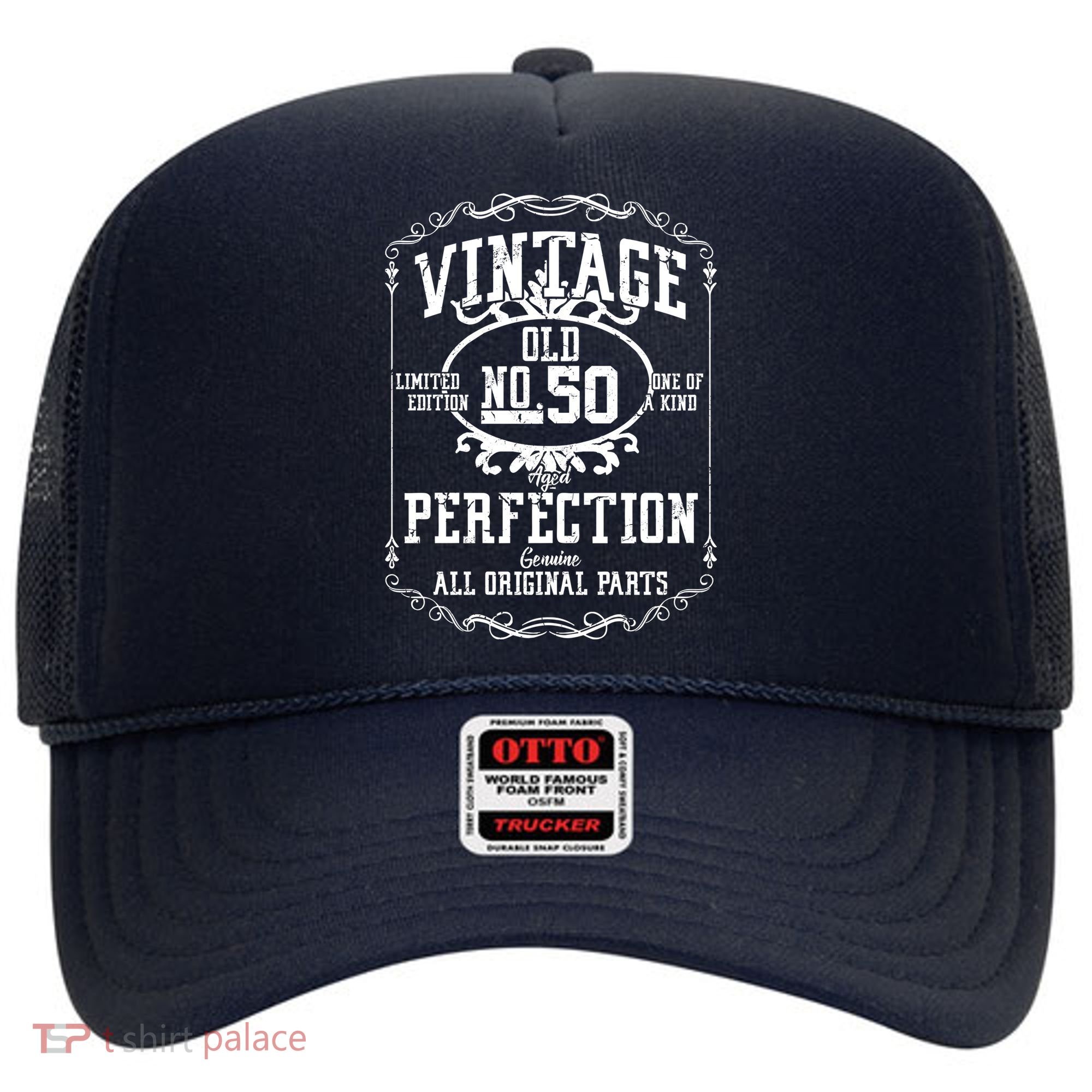 50th Birthday Genuine All Original Parts Hat
