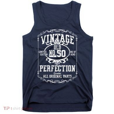50th Birthday Genuine All Original Parts Tank Top