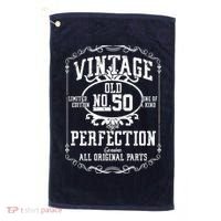 50th Birthday Genuine All Original Parts Golf Towel thumb 0