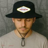 50th Birthday Las Vegas Fabulous fiftieth Bucket Hat thumb 2