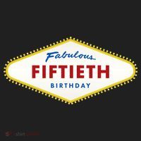 50th Birthday Las Vegas Fabulous fiftieth Hat thumb 2